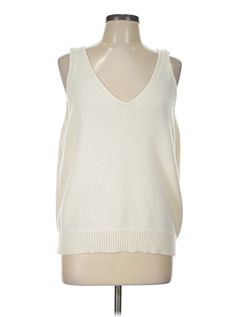 Pre-owned Shein Sweater Vest In Ivory