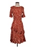 Unbranded Polka Dots Brown Cocktail Dress Size S - photo 1