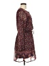 Mudd Paisley Burgundy Casual Dress Size M - photo 4