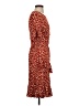 Unbranded Polka Dots Brown Cocktail Dress Size S - photo 4