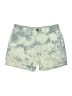 Gap 100% Cotton Tie-dye Green Shorts Size 8 - photo 1
