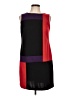 AGB Color Block Black Cocktail Dress Size 12 Petite - photo 1