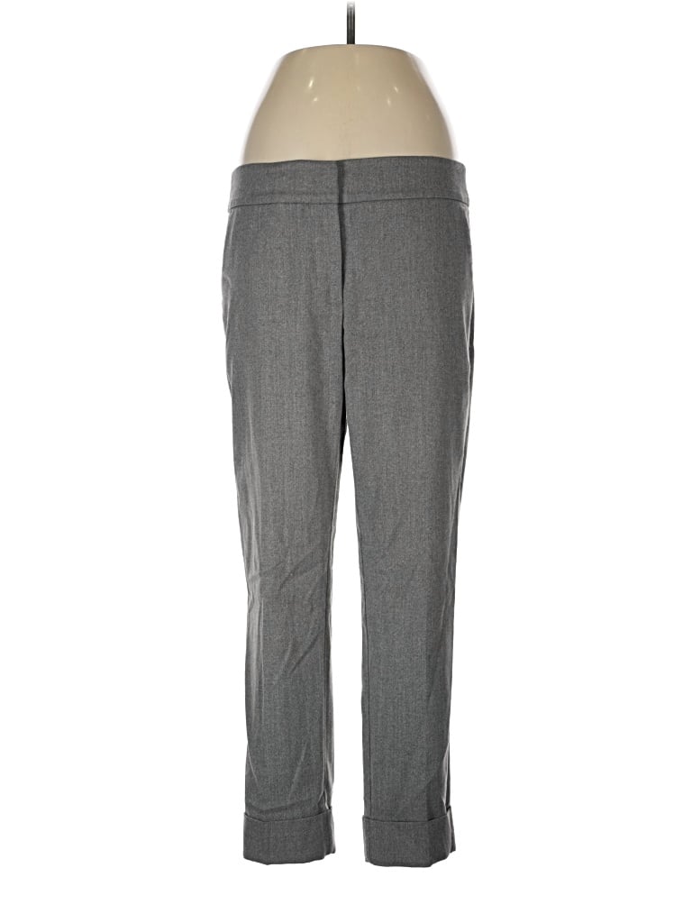 Pre-owned Ann Taylor Loft Dress Pants In Gray