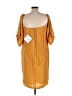 Elliatt 100% Polyester Yellow Casual Dress Size L - photo 2