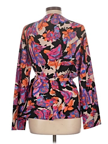 Topshop Long Sleeve Blouse (view 2)