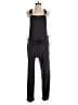 Socialite Solid Black Jumpsuit Size S - photo 1