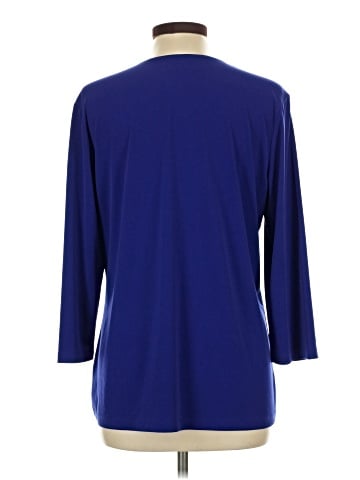 Susan Graver 3/4 Sleeve Top (view 2)