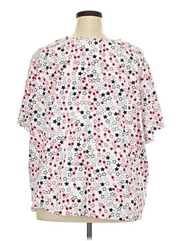 Liz & Me Short Sleeve Blouse (view 2)