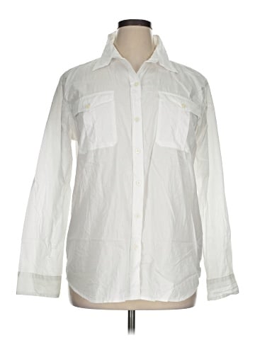 Lauren by Ralph Lauren Long Sleeve Button-Down Shirt (view 1)