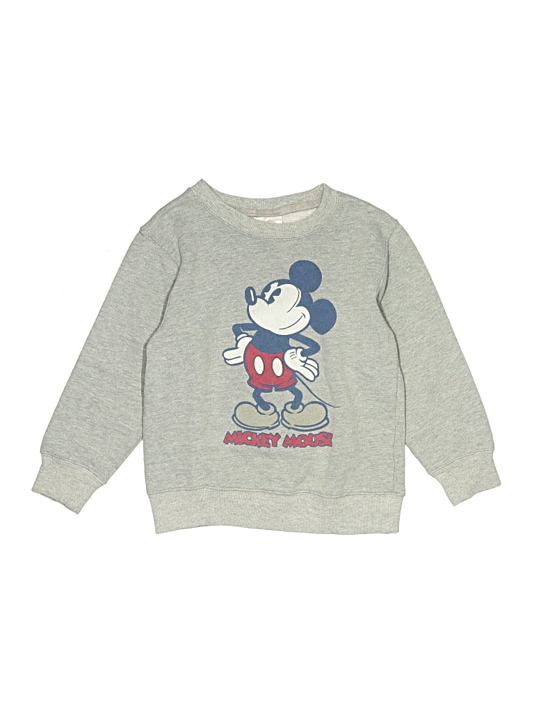 Pre-owned Disney Store Kids' Sweatshirt In Silver