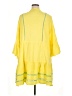 Scoop 100% Polyester Yellow Casual Dress Size XL - photo 2