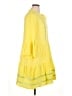 Scoop 100% Polyester Yellow Casual Dress Size XL - photo 4