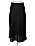 Lands' End 100% Polyester Solid Black Formal Skirt Size 6 - photo 1