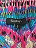 Tolani 100% Silk Print Pink Shorts Size L - photo 3