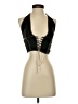 Princess Polly 100% Polyester Black Halter Top Size 4 - photo 1