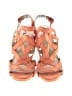 Limelight Color Block Orange Sandals Size 8 1/2 - photo 2