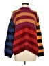 FARM Rio Stripes Burgundy Pullover Sweater Size XS - photo 1