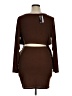 Discreet Brown Casual Dress Size 1X - photo 2