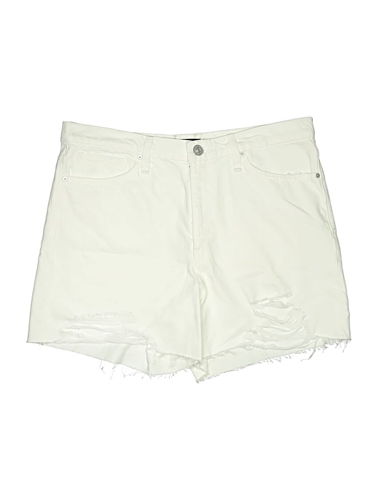 Pre-owned Hudson Shorts In Ivory