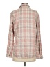 Unbranded Plaid Pink Long Sleeve Button-Down Shirt Size S (estimated) - photo 2