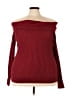Lane Bryant Burgundy Pullover Sweater Size 26 - 28 Plus - photo 1