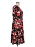By Design Floral Red Casual Dress Size L - photo 4