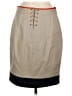 T Tahari Color Block Tan Casual Skirt Size 8 - photo 2