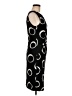 DKNY Graphic Black Cocktail Dress Size 8 - photo 4