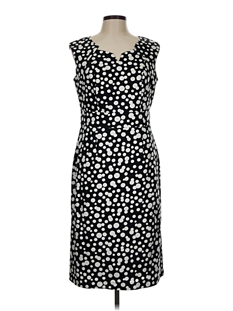 Pre-owned Laura Ashley Cocktail Dress In Black