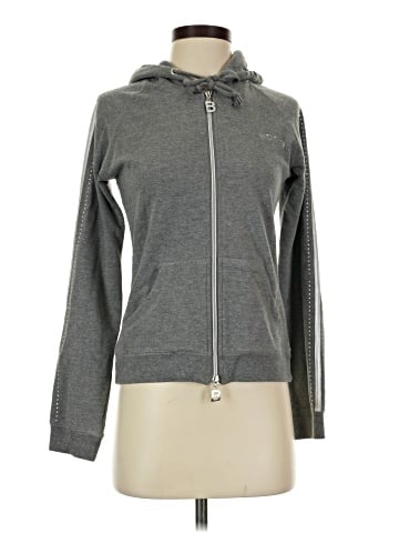BCBGMAXAZRIA Zip Up Hoodie (view 1)