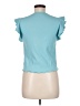 Zara Teal Short Sleeve Top Size M - photo 2