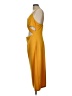 Shein 100% Polyester Color Block Yellow Cocktail Dress Size 12 - photo 5