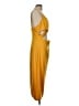 Shein 100% Polyester Color Block Yellow Cocktail Dress Size 12 - photo 4