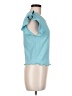 Zara Teal Short Sleeve Top Size M - photo 4