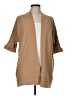 HOTOUCH 100% Polyester Tan Cardigan Size M - photo 1