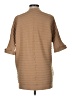 HOTOUCH 100% Polyester Tan Cardigan Size M - photo 2