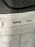 MNG Gray White Denim Skirt Size S - photo 4