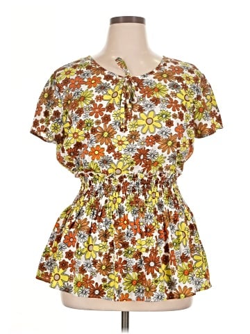 New Glory Short Sleeve Blouse (view 1)