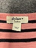 Dylan 100% Cotton Stripes Red Casual Dress Size M - photo 7