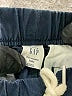 Baby Gap 100% Cotton Blue Track Pants Size 3-6 mo - photo 3