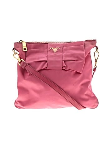 Prada Tessuto Fiocco Flat Messenger Bag, (view 1)