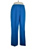 Metrostyle 100% Polyester Color Block Blue Casual Pants Size 16 - photo 1