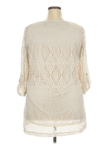 Crystal-Kobe 3/4 Sleeve Blouse (view 2)