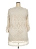 Crystal-Kobe 100% Polyester Ivory 3/4 Sleeve Blouse Size XXL - photo 2