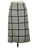 b+ab Argyle Gray Casual Skirt Size S - photo 1