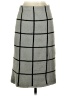 b+ab Argyle Gray Casual Skirt Size S - photo 2