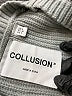 Collusion 100% Acrylic Gray Sweater Vest Size 4 - photo 7