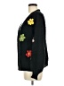 Shein 100% Polyester Floral Black Cardigan Size M - photo 5