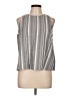 Paper Crane Gray Sleeveless Blouse Size L - photo 1