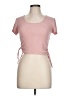 Wild Fable Pink Short Sleeve Top Size L - photo 1